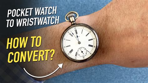 rolex pocket watch conversion|pocket watches to wrist watch.